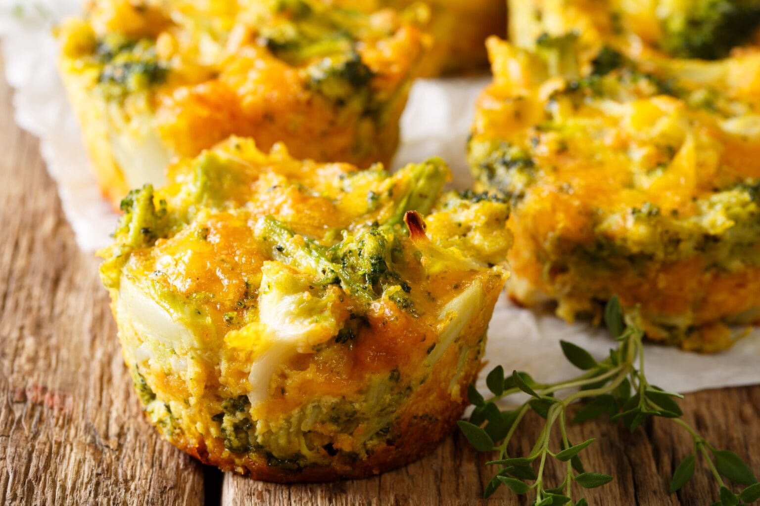 Muffin salati ai broccoli: l’antipastino che ci mancava