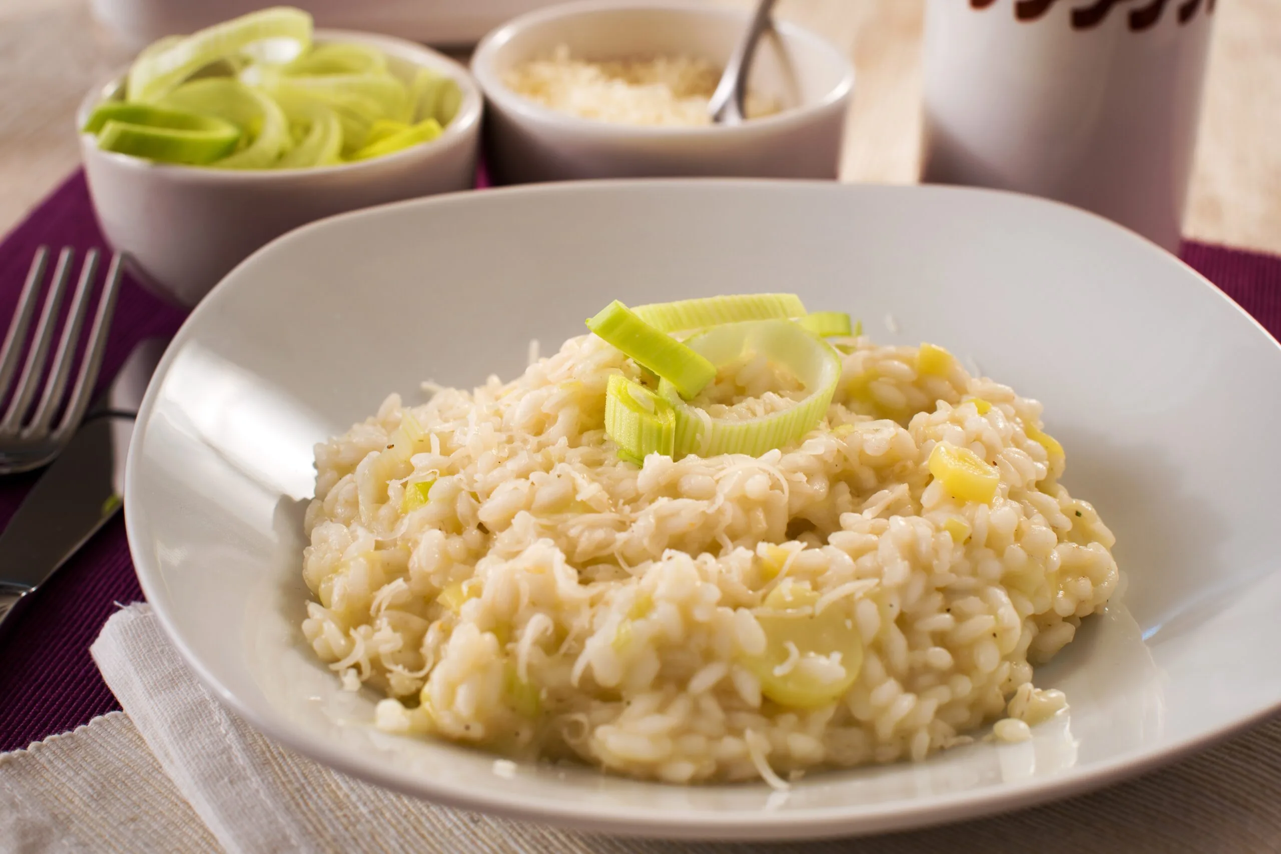 Risotto ai porri: cremoso, gustoso ed economico