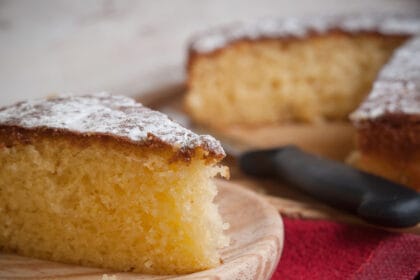 Torta di riso e mandorle