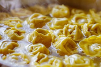 Tortellini in brodo a modo mio