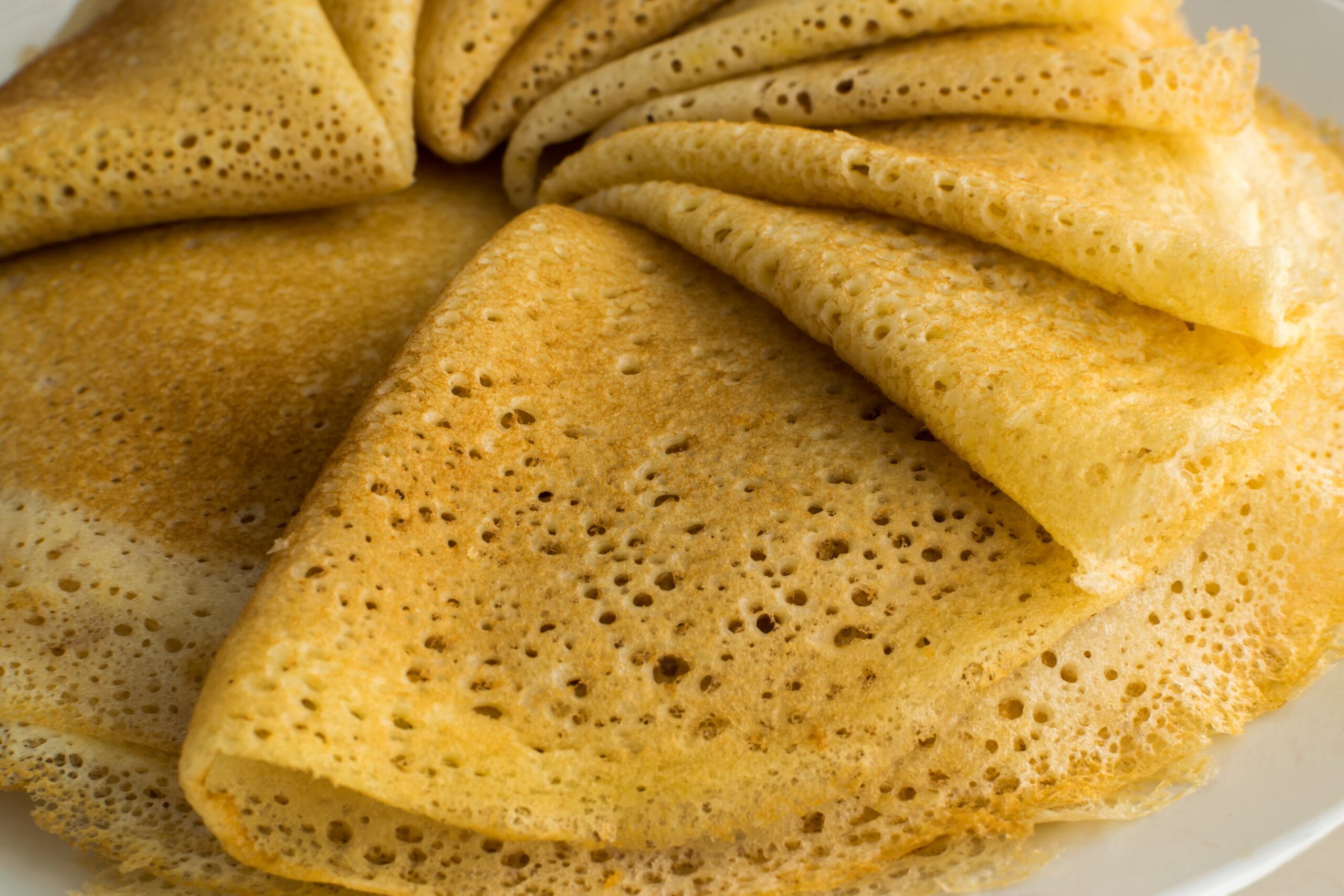 Crêpes Mille Buchi, senza uova né latte: si mette tutto nel frullatore