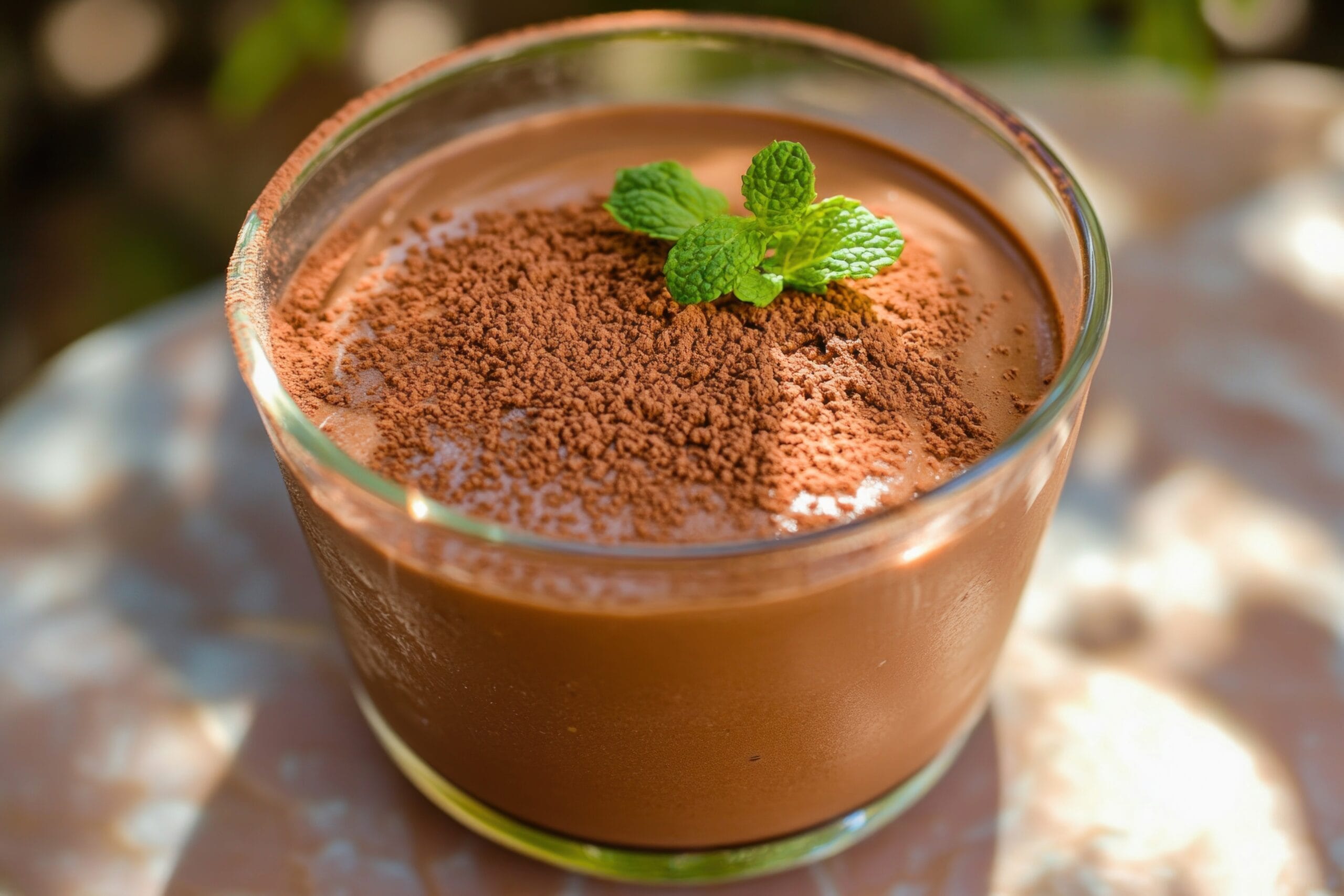 Mousse cioccolato e pere: vegana, senza glutine, lattosio, zuccheri aggiunti