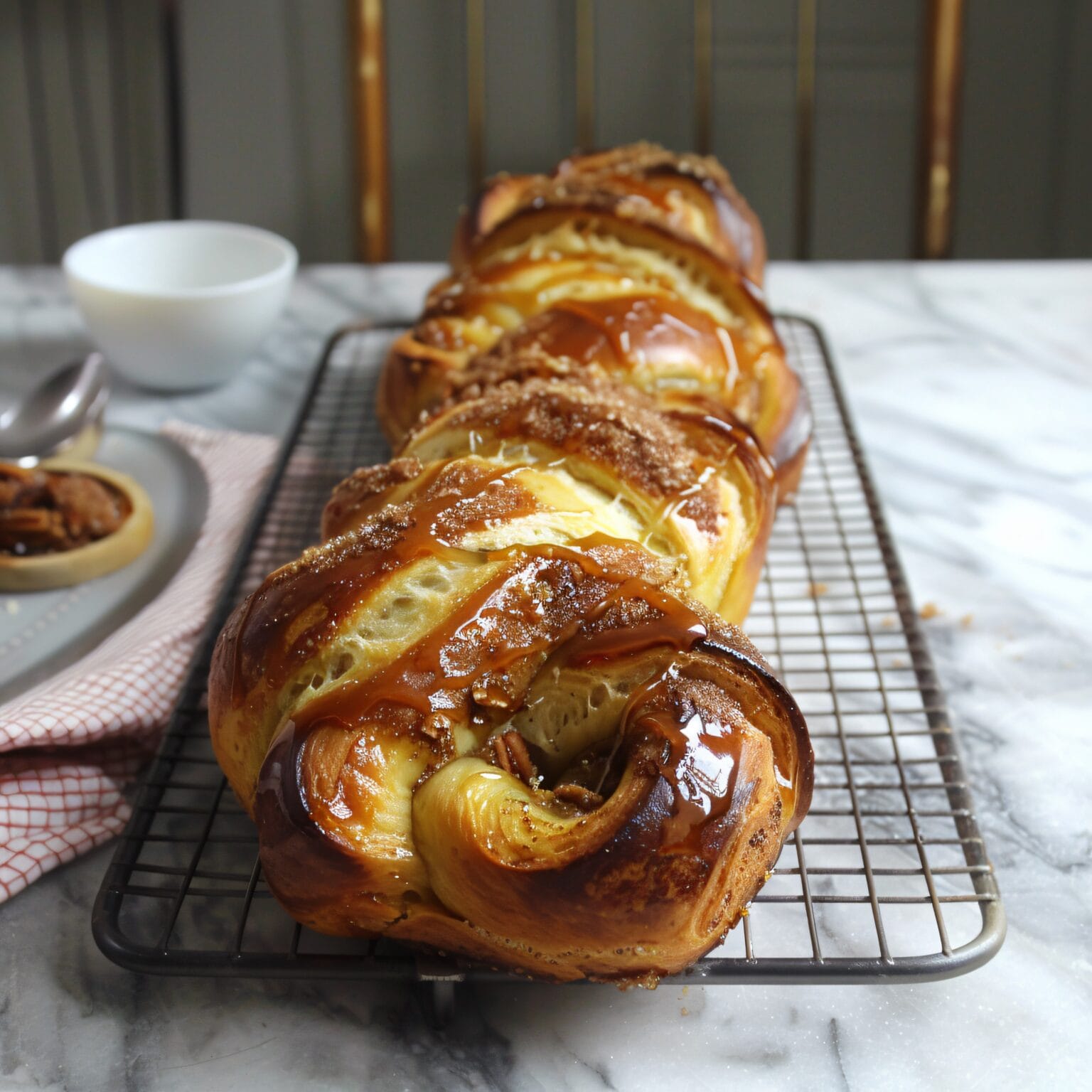 Pan brioche ripieno di mele: soffice e delizioso