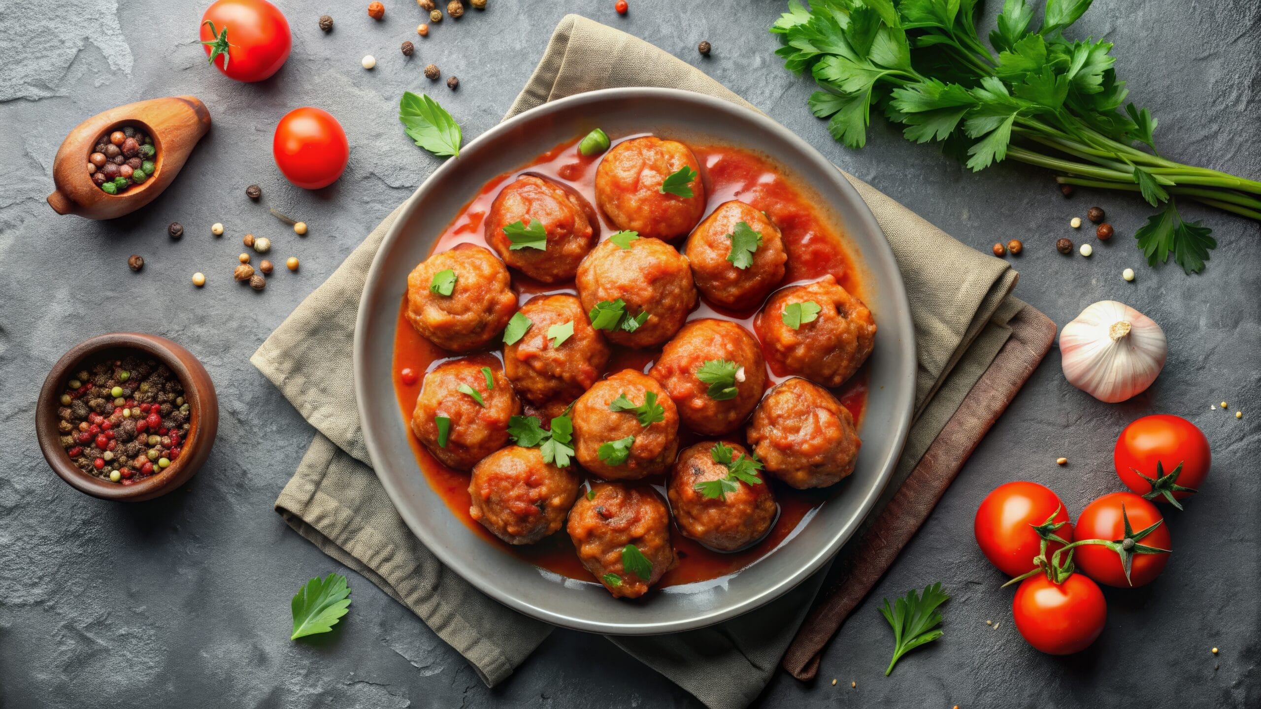 Polpette di ceci al sugo: morbidissime e mai stoppose