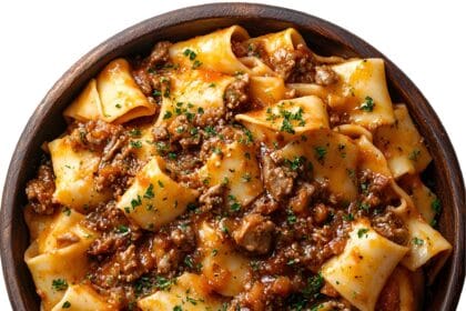 Ragù rustico di agnello rustico