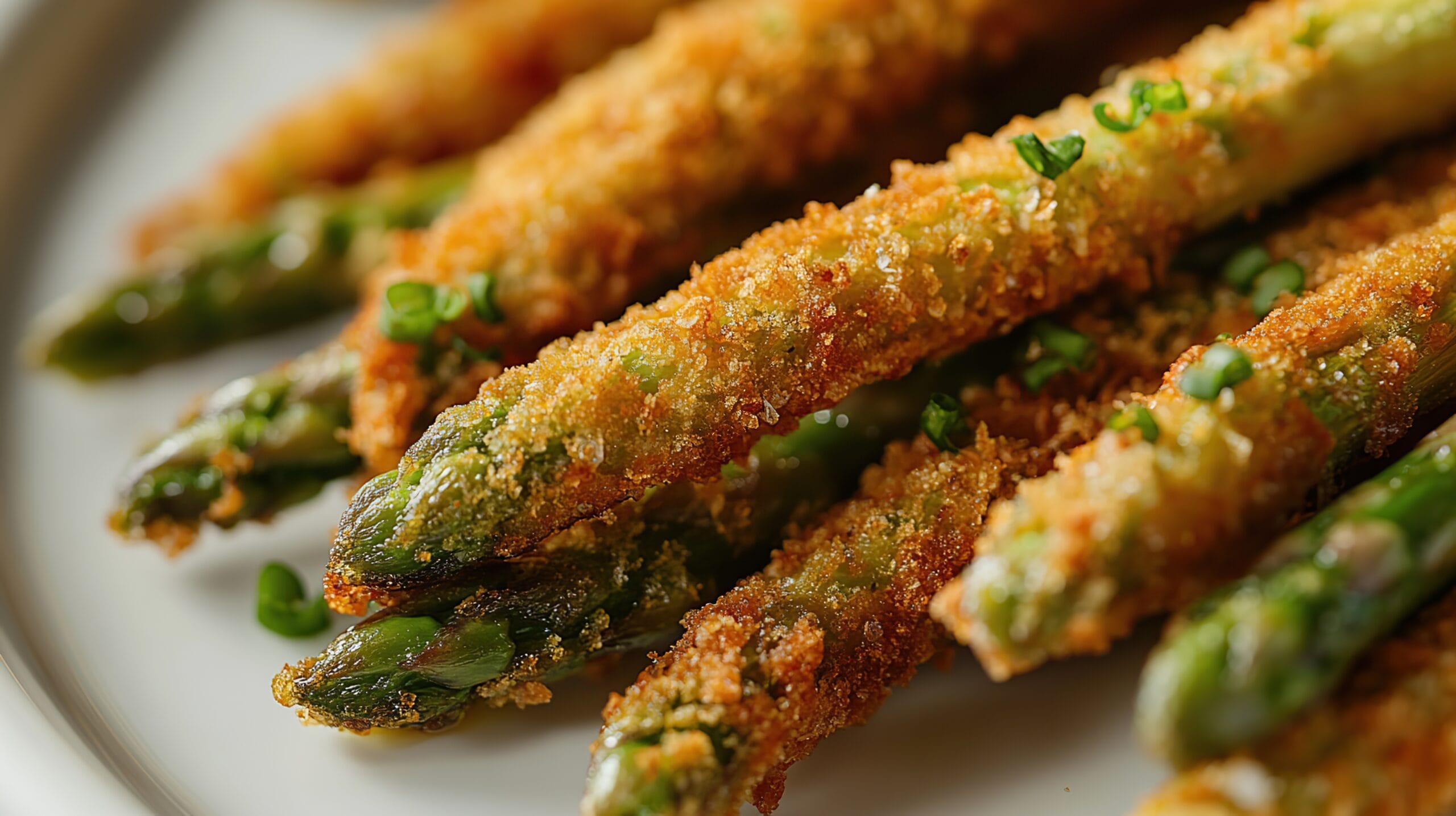 Asparagi croccantissimi con una panatura che non si stacca mai!