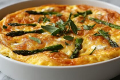 Frittata di asparagi in padella: pronta in un baleno, fila che è un piacere