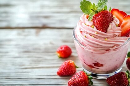 Mousse alla fragola: spumosissima e freschissima