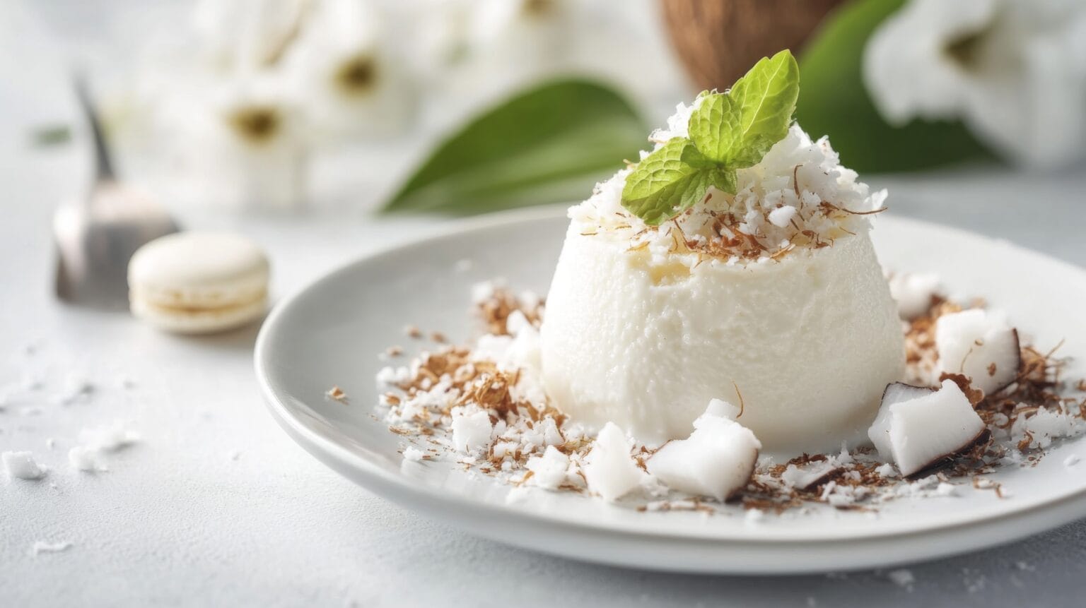 Panna cotta al cocco: la ricetta vegana che piace a tutti