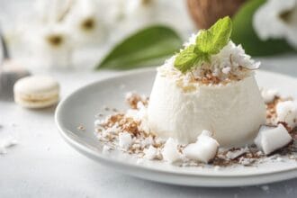 Panna cotta al cocco: la ricetta vegana che piace a tutti