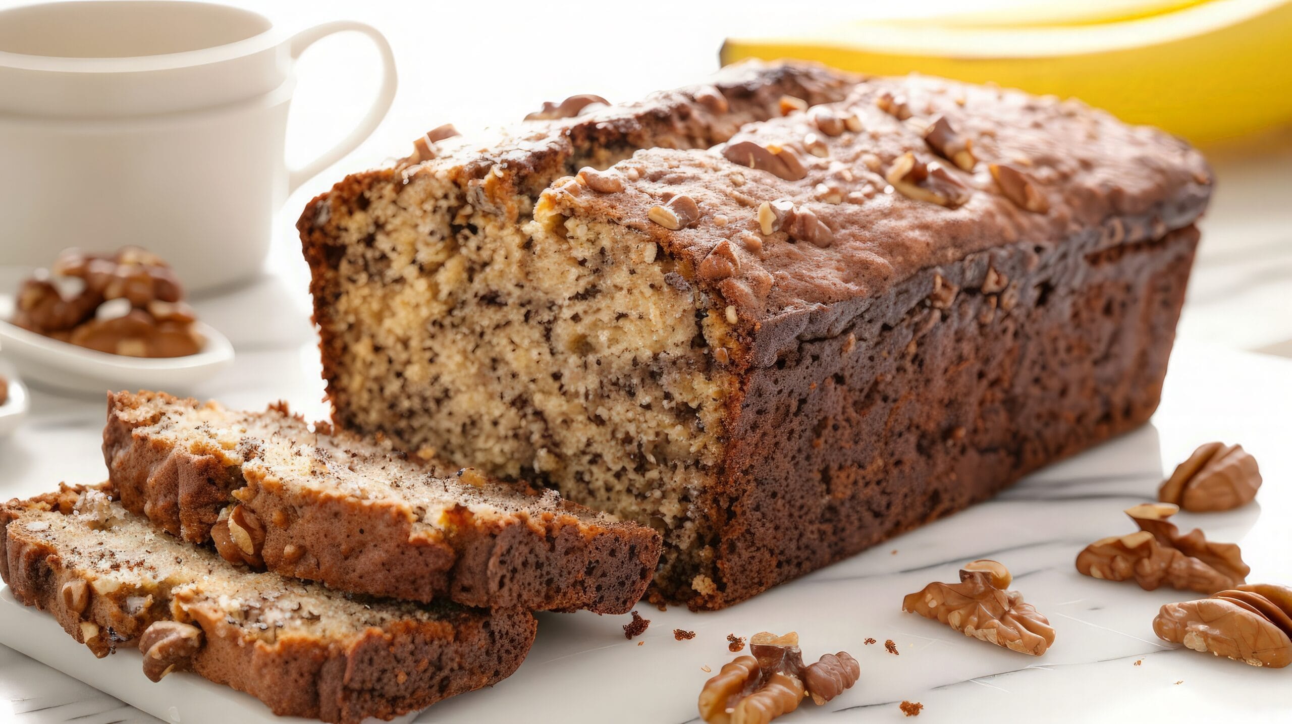 Plumcake noci e Cioccolato
