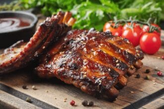 Costine di maiale al forno, preparate così sono davvero succulente
