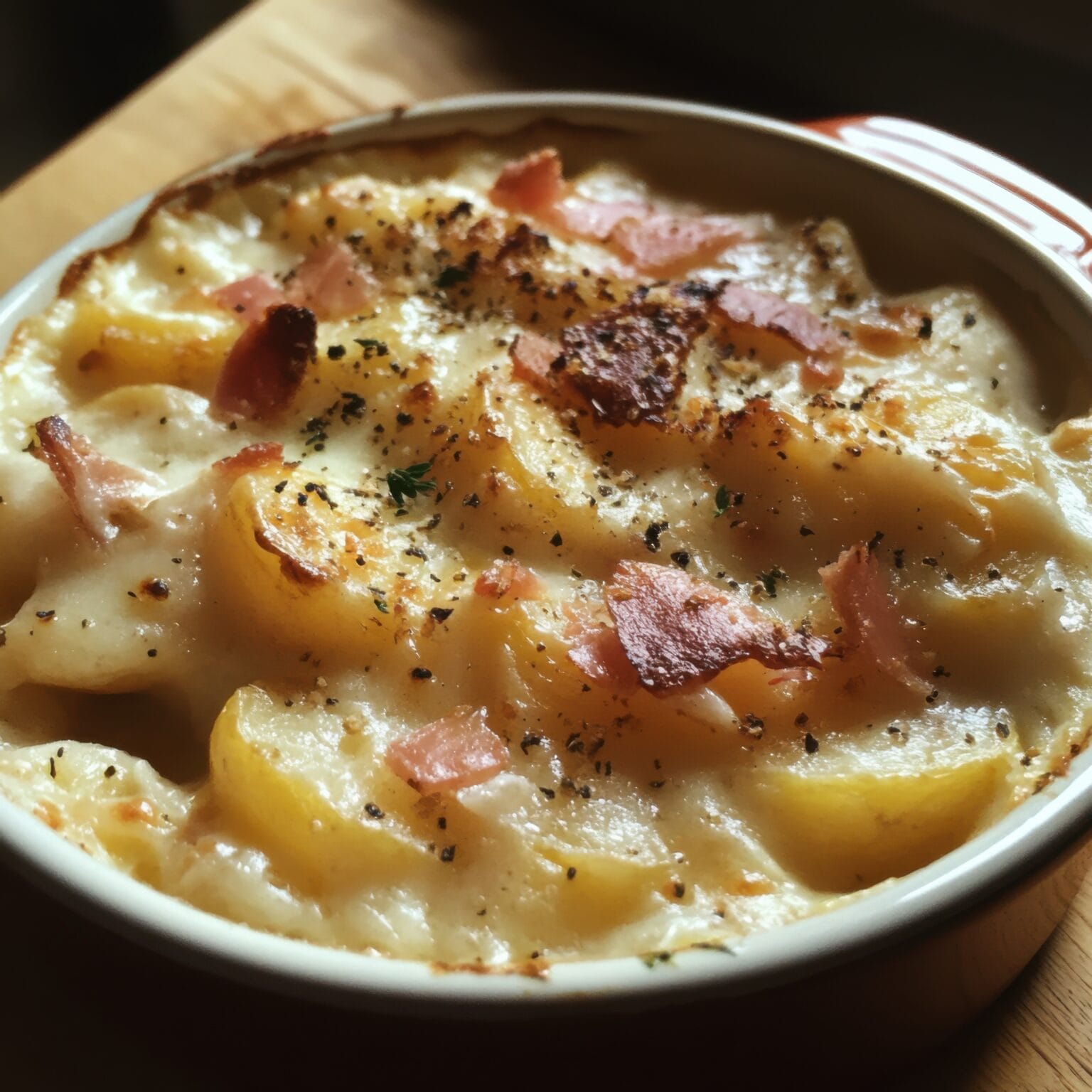 Patate alla carbonara
