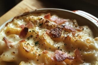 Patate alla carbonara