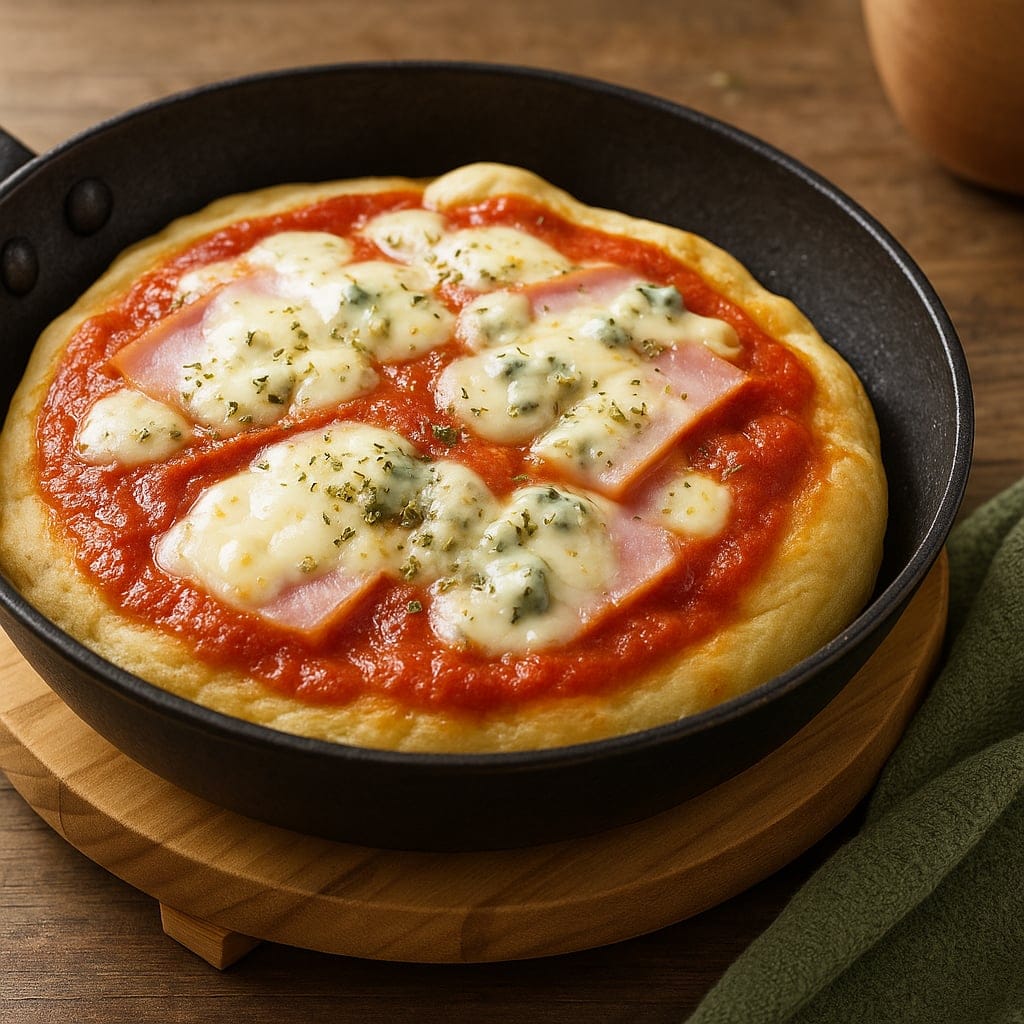 Pizza in padella: facile, veloce e senza attesa