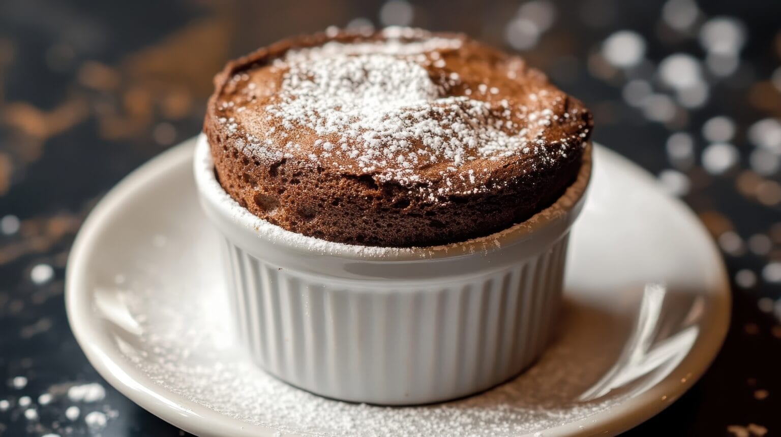 Soufflé al cioccolato: un dessert al cucchiaio soffice e irresistibile