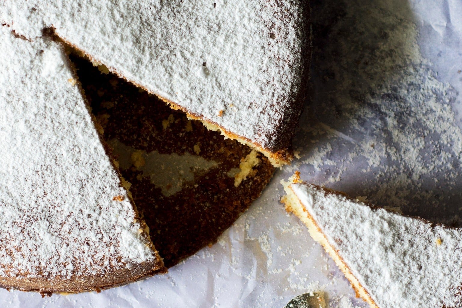 Torta paradiso: morbidissima, si scioglie in bocca