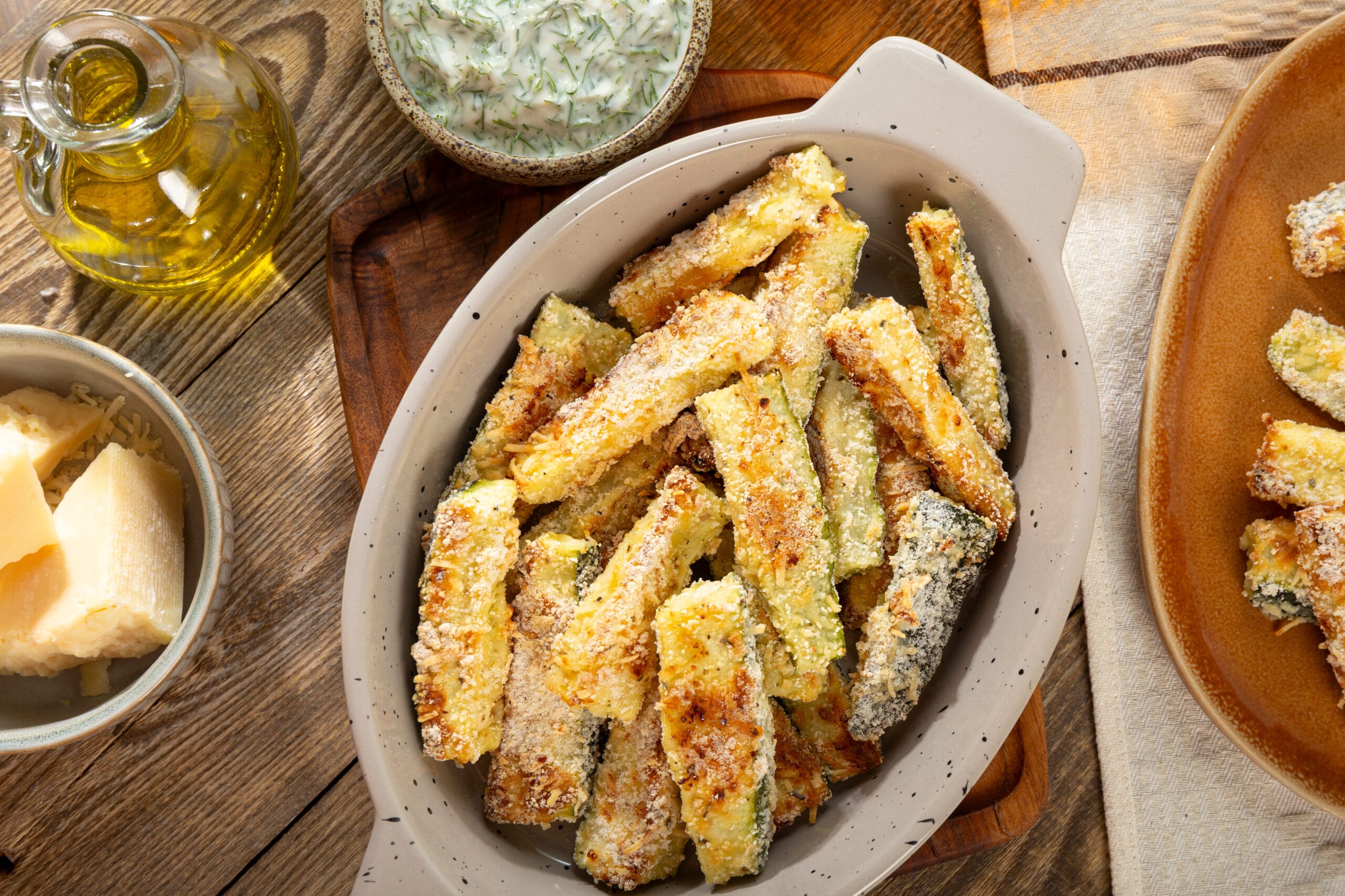 Zucchine ammollicate: le preparo nel forno senza sporcare niente!