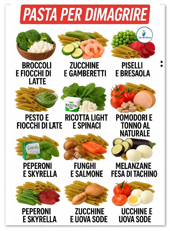 Primi piatti ottimi anche per la dieta