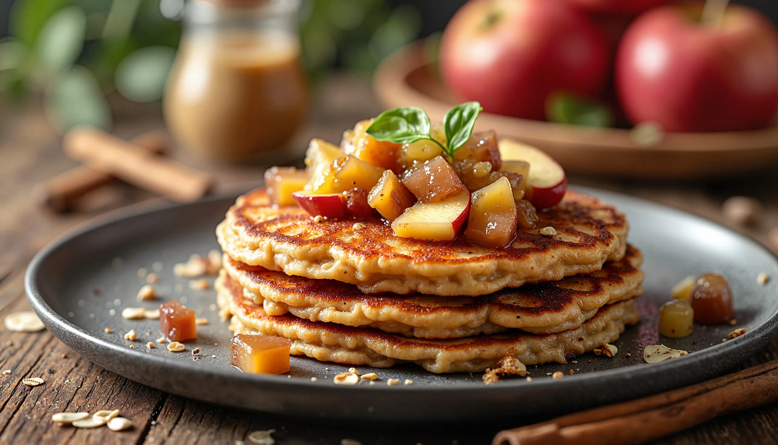Pancake di Mele e Yogurt: facili, veloci, pronti in 10 Minuti