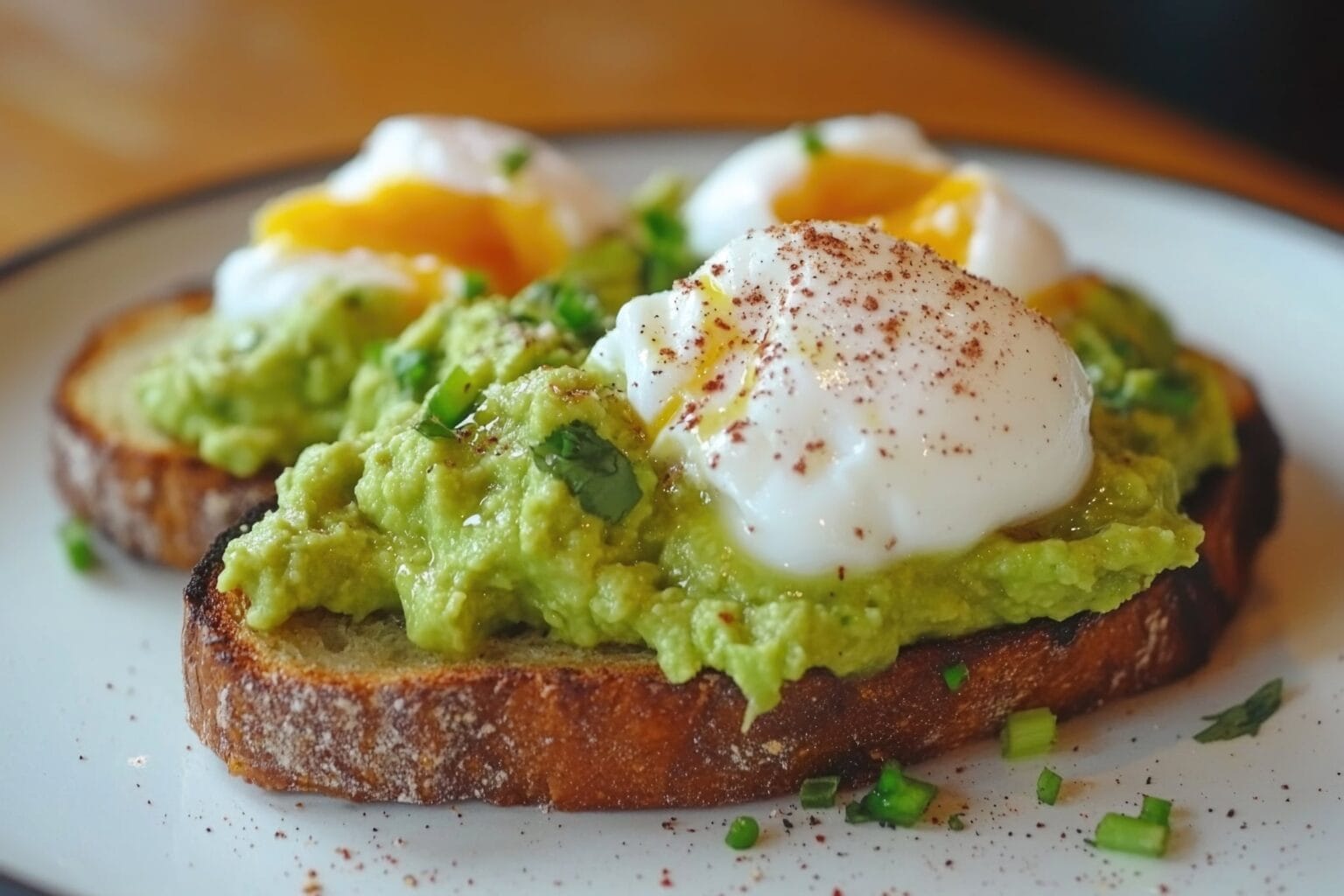 Avocado toast con uovo in camicia: uno snack elegante e prelibato