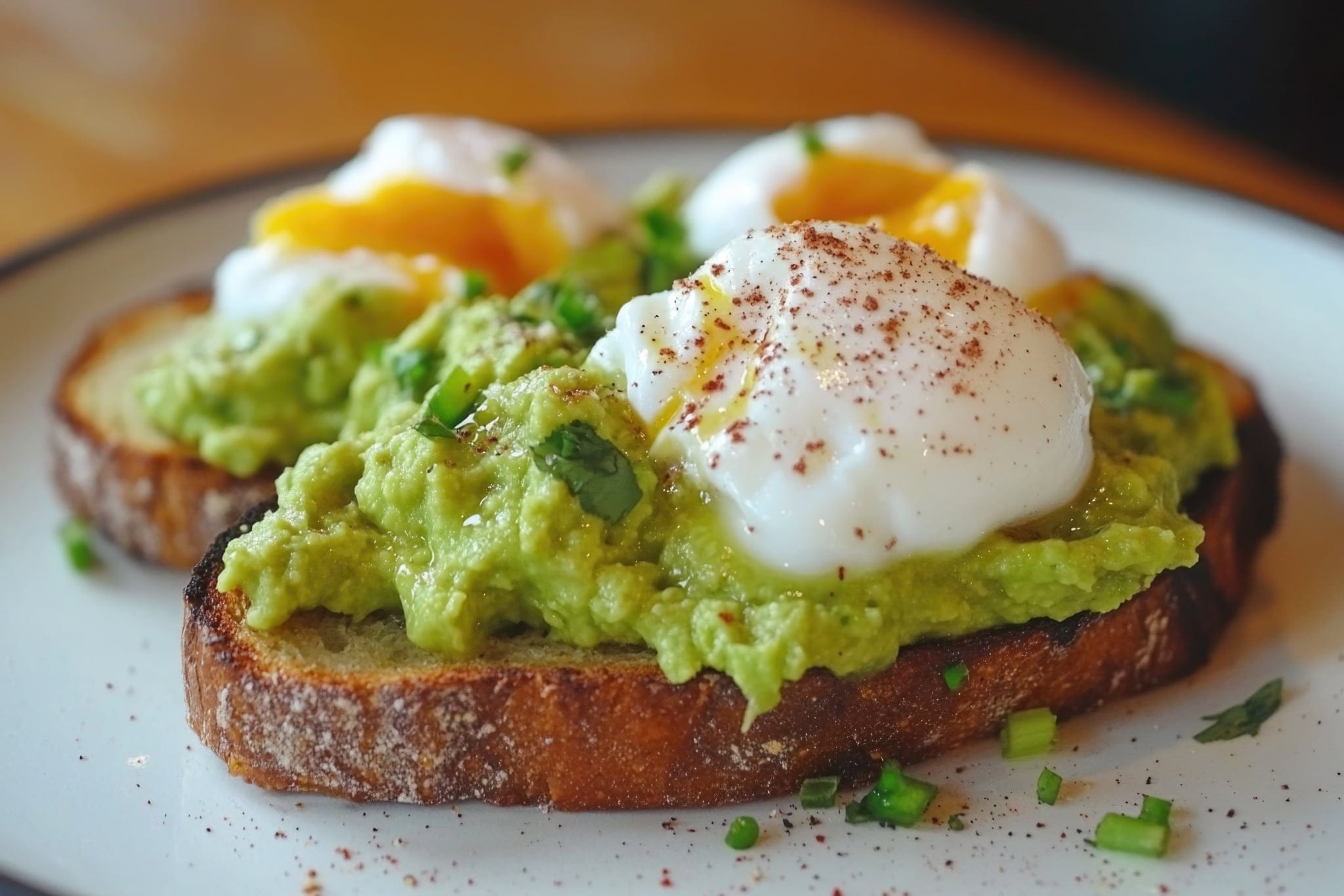 Avocado toast con uovo in camicia: uno snack elegante e prelibato