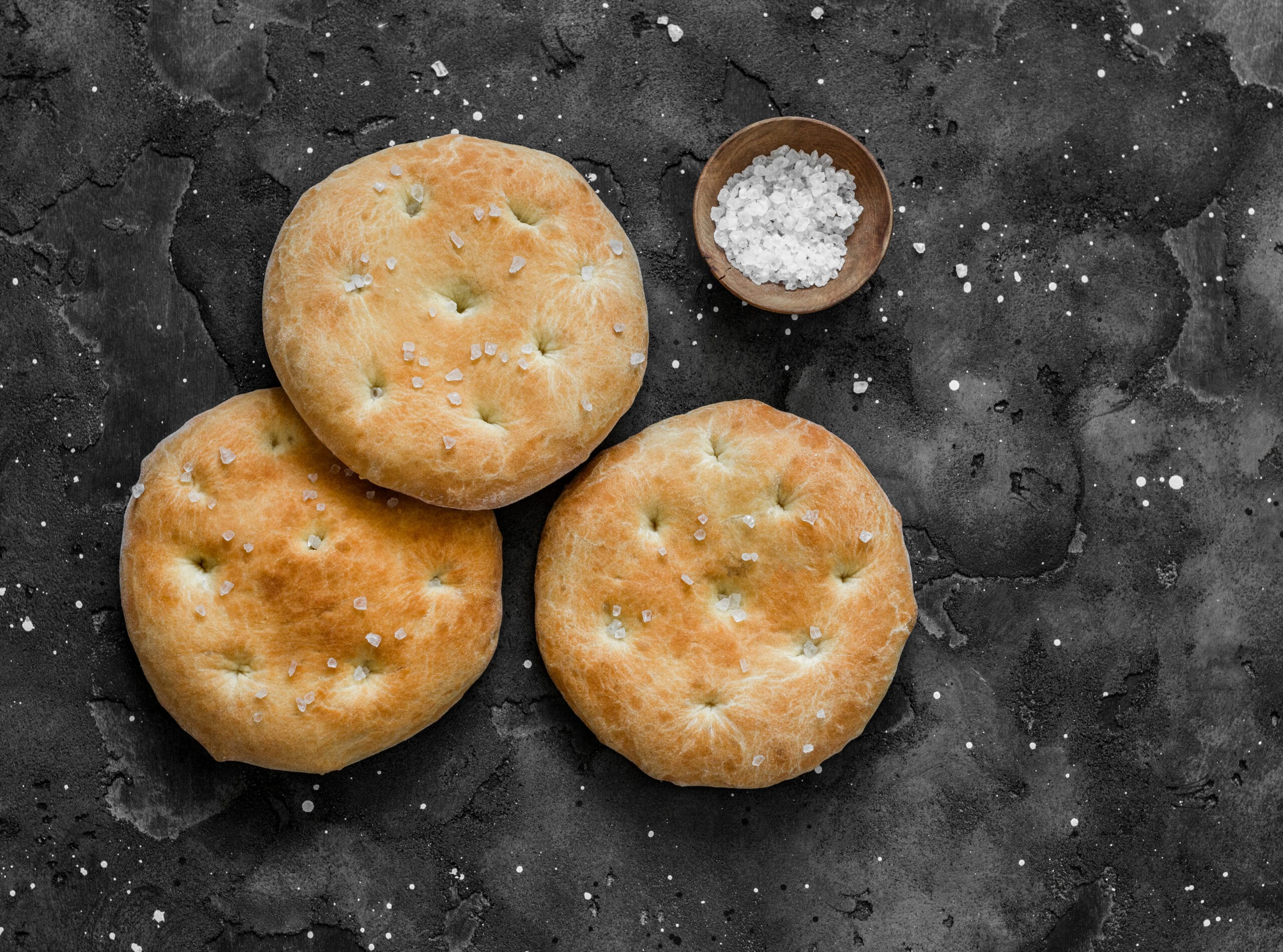 Focaccine delle feste: si impastano con un cucchiaio