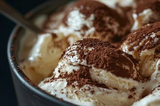 Gelato al Tiramisù senza Gelatiera, pronto in 5 minuti