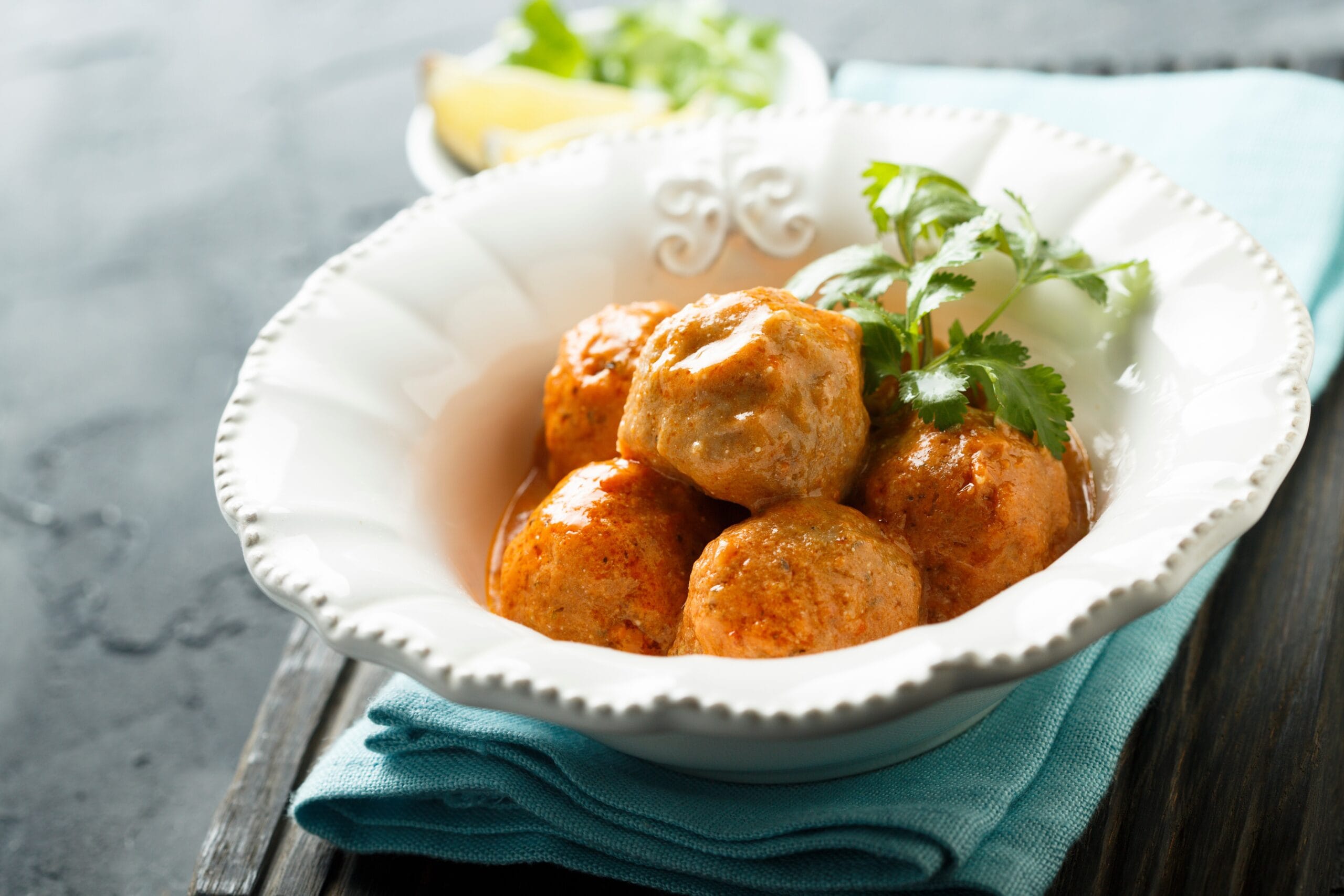 Polpette di pollo al lime