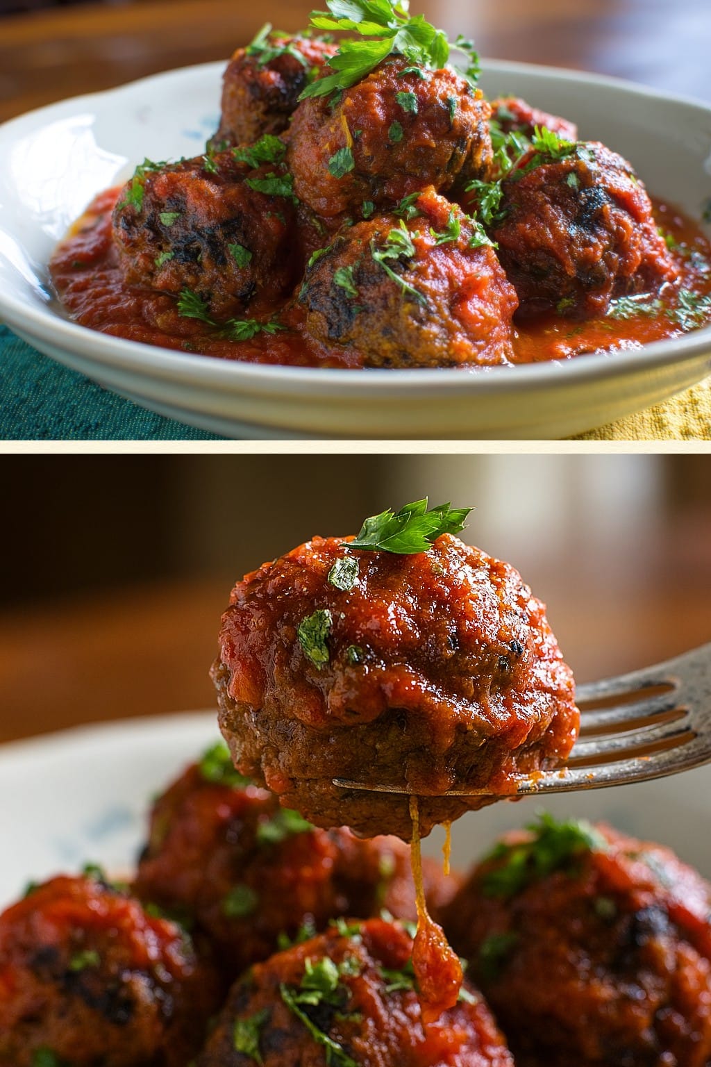 Polpette di melanzane della nonna, al sugo: cotte in friggitrice ad aria, ma con tutto il sapore della tradizione!