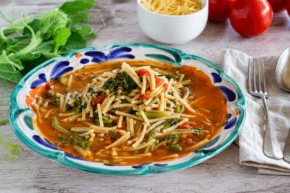 Pasta con i tenerumi: una minestra estiva che non può mancare!