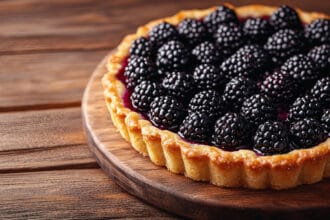 Crostata di more velocissima: la preparo in poche mosse