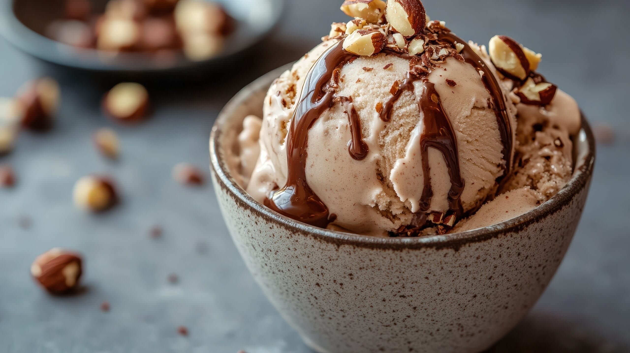 Gelato furbo alla Nutella senza gelatiera, non ghiaccia mai!