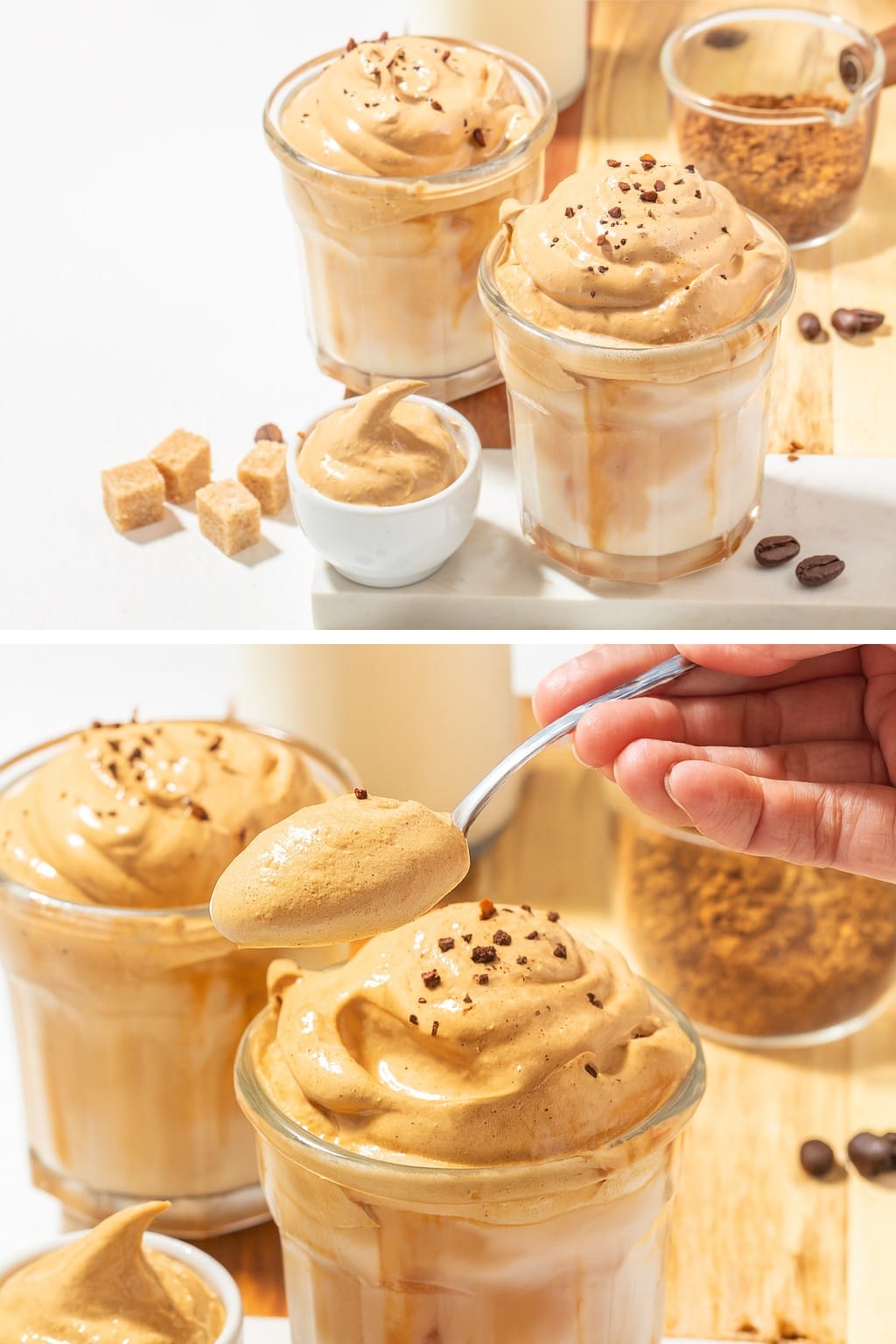 Crema caffè al miele: il dessert fresco e naturale pronto in 5 minuti