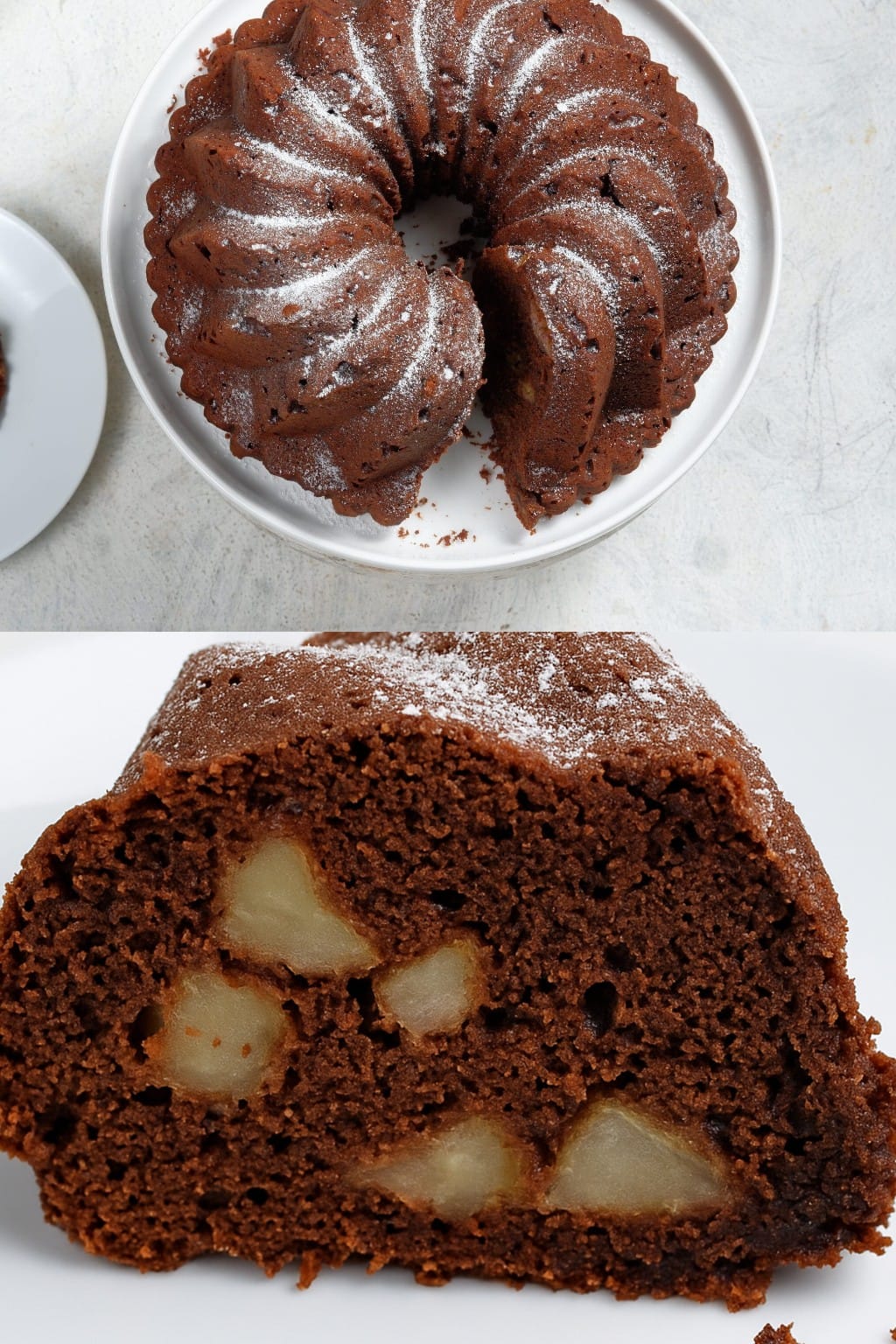 Ciambellone pere e cioccolato: la ricetta soffice senza burro