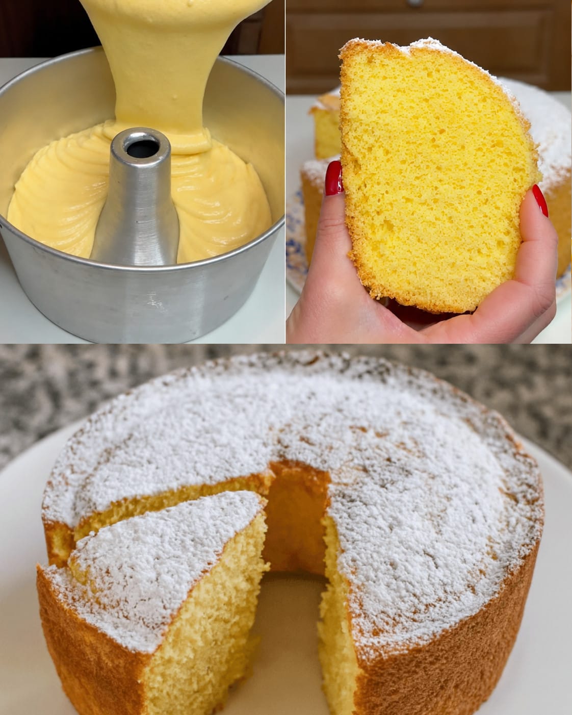 Chiffon cake a modo mio