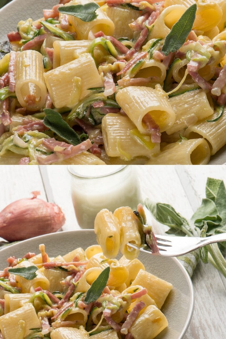 Pasta con prosciutto cotto, zucchine e Philadelphia | Blog di ...