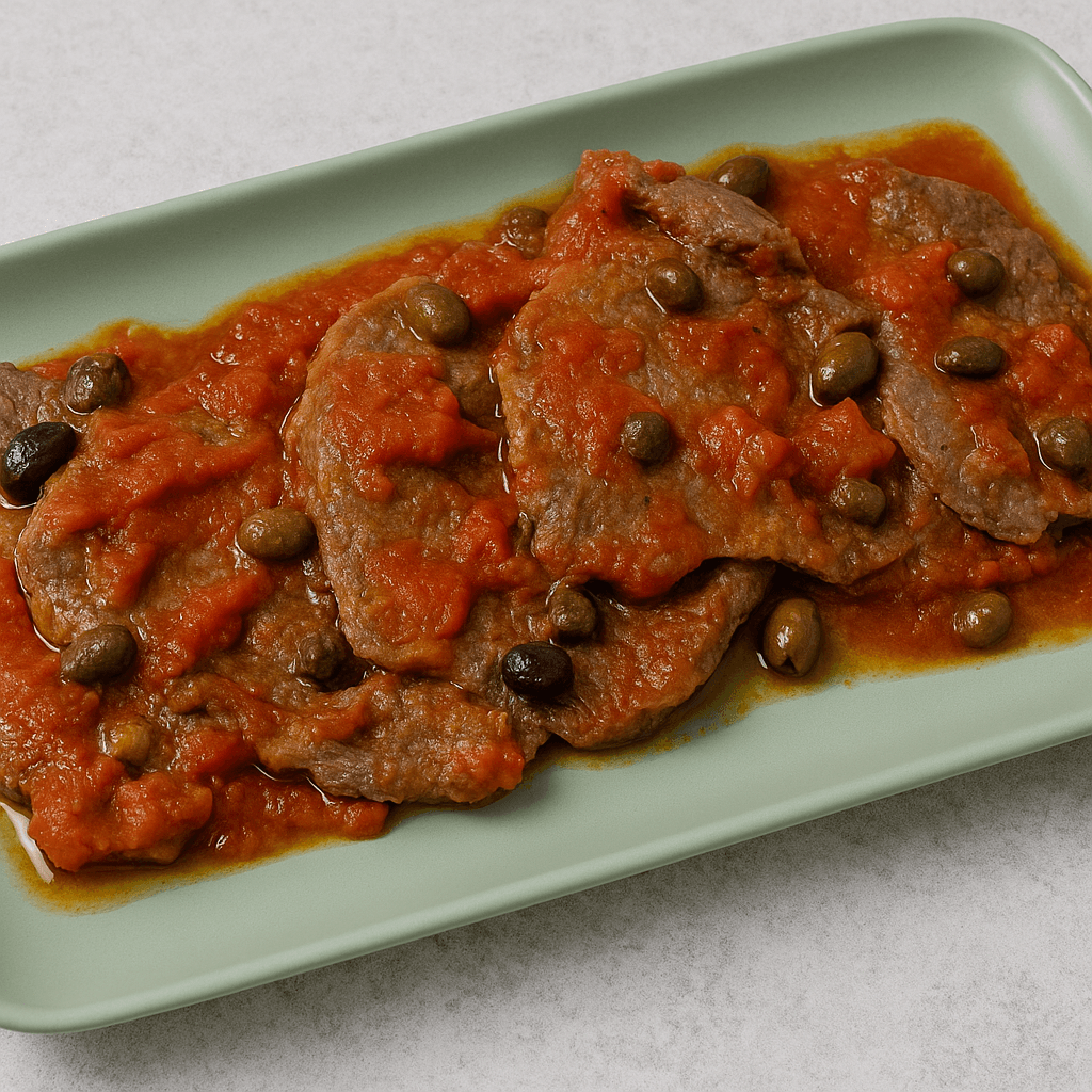 Carne alla pizzaiola
