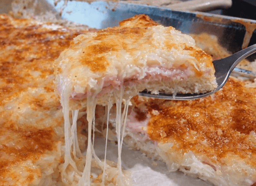 Torta rustica di Pasquetta: con patate filanti e prosciutto: veloce e irresistibile!