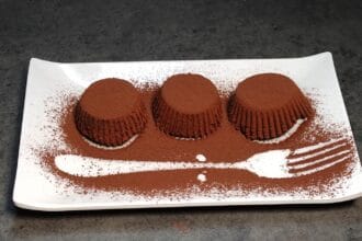 Dolcini light al cioccolato (2 ingredienti e senza zucchero)