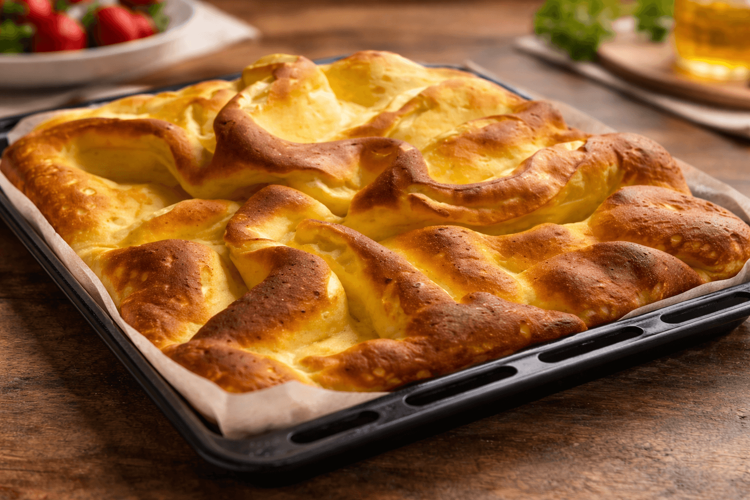 Pancake finlandese pronto in pochi minuti: si cuoce al forno