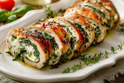 Le girelle di pollo e spinaci filano che è un piacere!