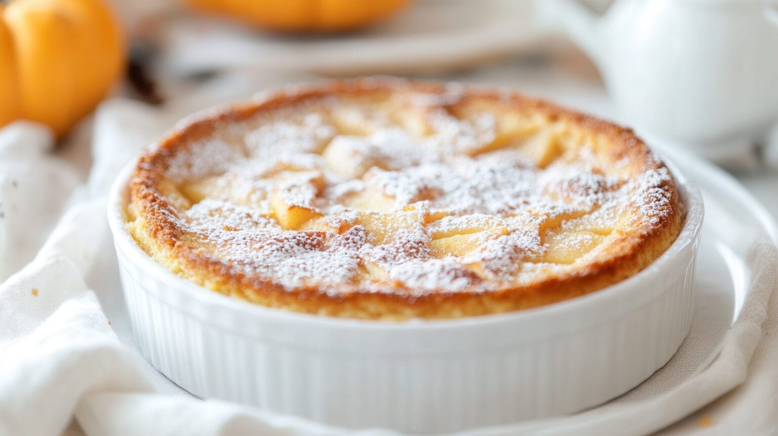 Torta di mele senza glutine: morbida e umida come un budino!