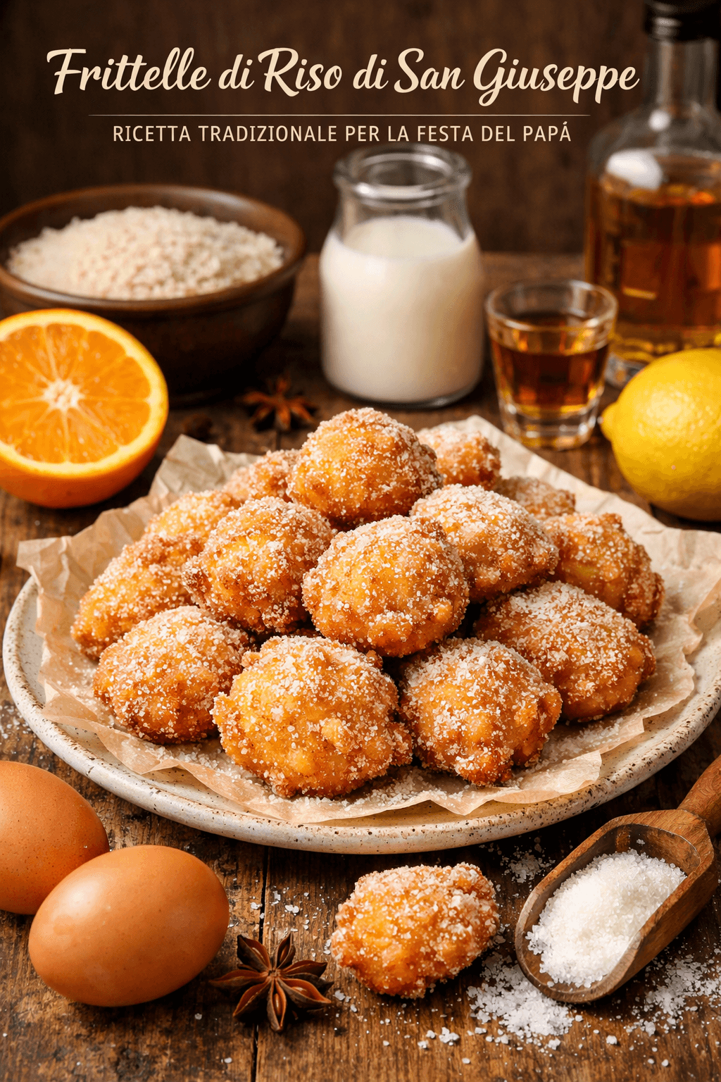 Frittelle di riso di San Giuseppe: la ricetta tradizionale per la festa del Papà