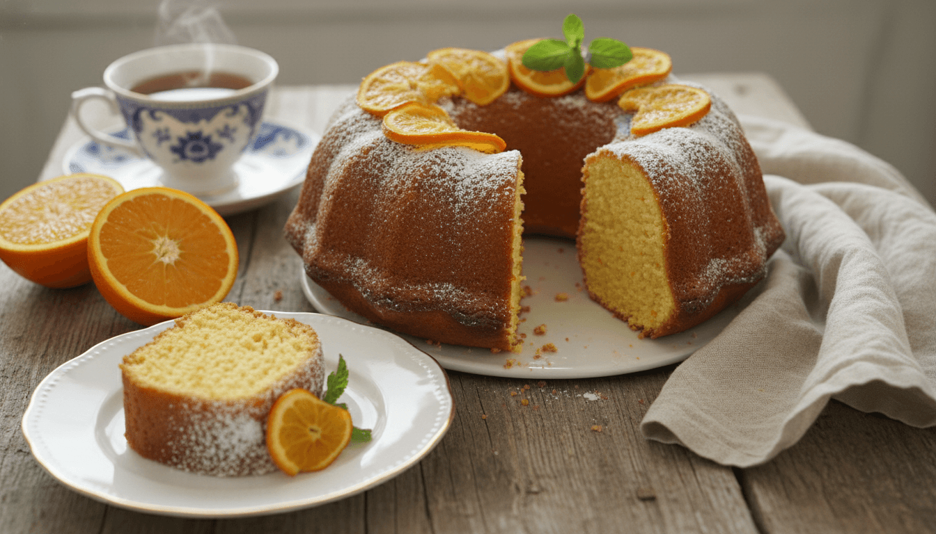 Torta all'Arancia Soffice: La Ricetta Facile che Profuma di Casa