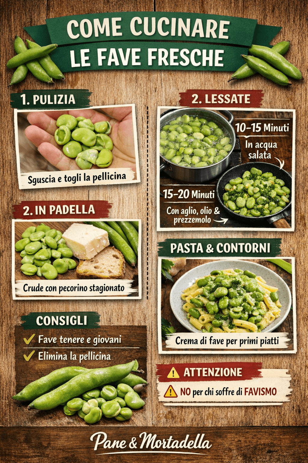 Come si cucinano le fave fresche: tutti i metodi per renderle tenere e saporite