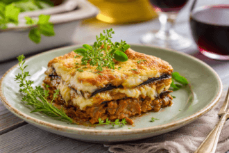 Moussaka greca originale: la ricetta autentica a strati cremosa e saporita