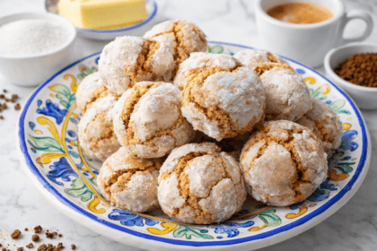 Biscotti al caffè morbidi: profumati e irresistibili come in pasticceria