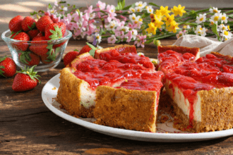 Cheesecake fragole: facile e golosa