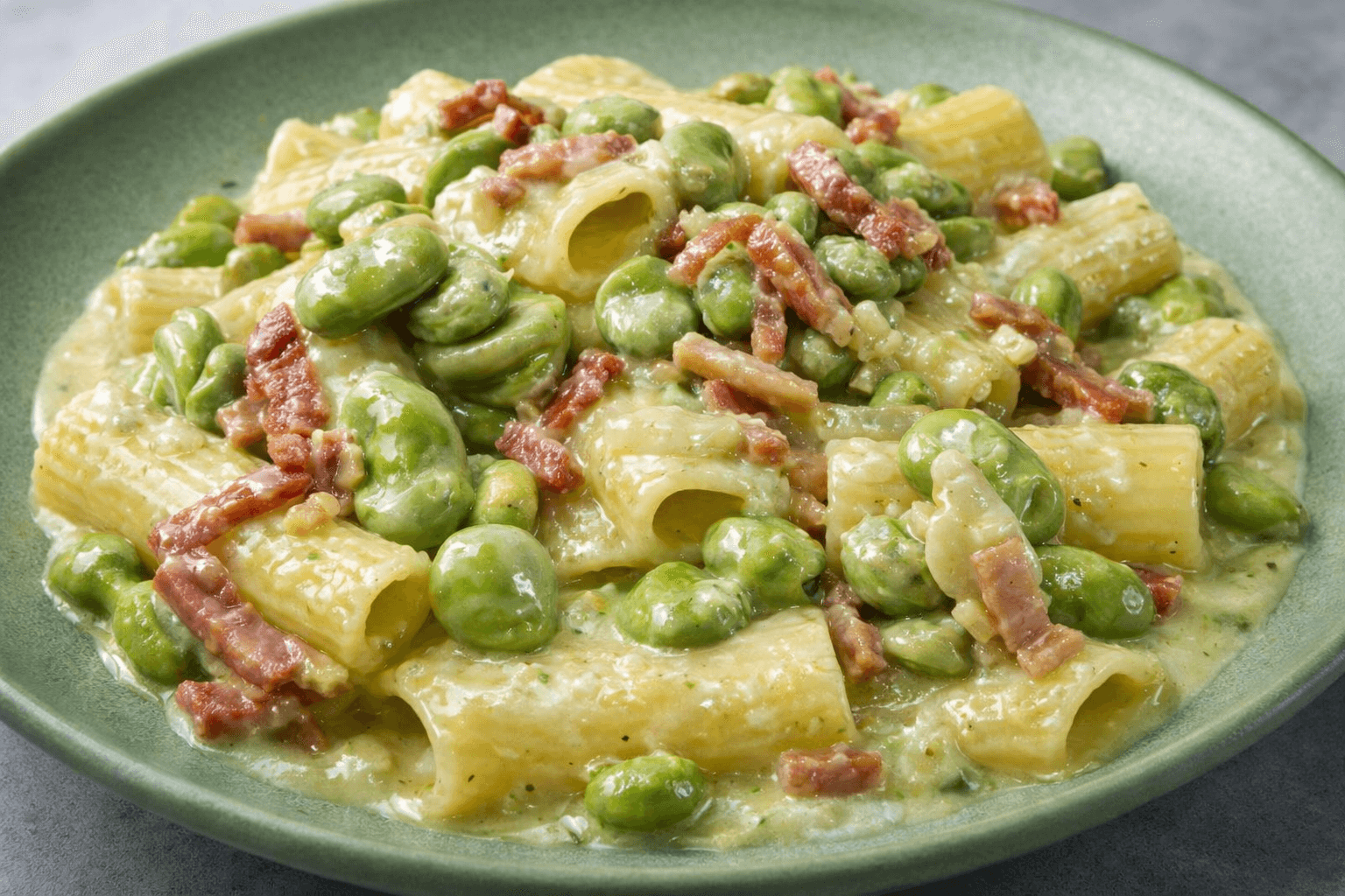 Pasta con fave e guanciale, la ricetta di mio nonno Giovanni